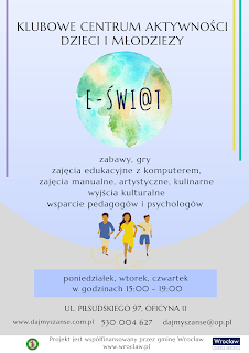 przedstawienie planu projektu klubowe centrum aktywności dzieci i młodzieży